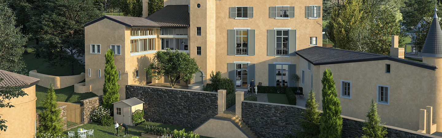 Déficit Foncier à Albigny-sur-Saône 69250 - Château Bel Air