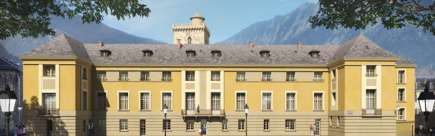 Loi Monuments Historiques à Embrun 05200 - Le Palais Archiépiscopal d'Embrun